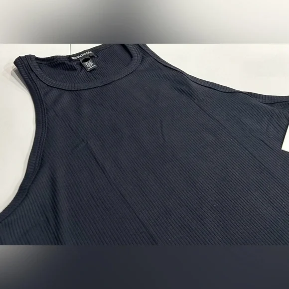 Beyond Yoga Women's XL Formation Tank Black NWT High Neckline